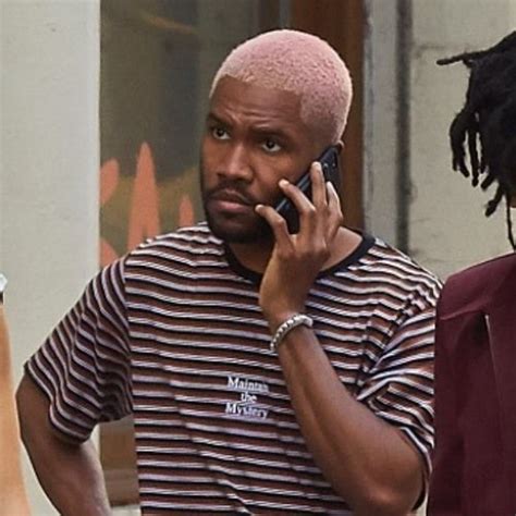 frank ocean pink hair.